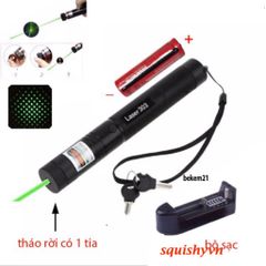 Đèn Pin Laser Ánh Sao Sạc USB 303 - Thiết Bị Di Động Chống Nước, Chất Liệu Kim Loại Bền Bỉ, Phục Vụ Thuyết Trình và Giải Trí