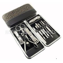 Bộ Dụng Cụ Bấm Móng Tay 12 Món Cao Cấp Kèm Hộp Da Sang Trọng - Dụng Cụ Làm Nail Tiện Dụng Cho Nữ