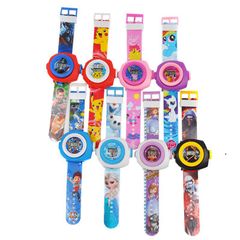 Đồng Hồ LED Chiếu Sáng 3D Hình Hello Kitty & Doraemon - 20 Mẫu Hình Dễ Thương Cho Trẻ Em - Quà Tặng Độc Đáo