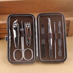 Bộ Dụng Cụ Làm Móng 7 Món Chăm Sóc Cá Nhân - Thép Chống Gỉ, Tiện Lợi Cho Móng Tay, Chân Đẹp Tự Nhiên