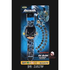 Đồng Hồ Chiếu Hình Hoạt Hình Marvel Spider-Man và Hulk Cho Trẻ Mẫu Giáo - Đồ Chơi Giá Rẻ An Toàn, Thân Thiện Môi Trường