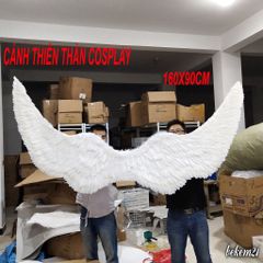 Cánh Thiên Thần Cosplay 160CM x 90CM - Cánh Lông Giả Đẹp Cho Người Lớn và Trẻ Em - Đồ Hóa Trang Tiệc Tùng Thời Trang Nữ