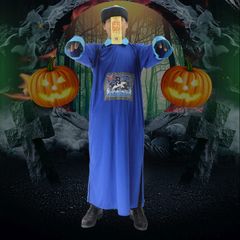 Bộ Trang Phục Hóa Trang Halloween Cương Thi Phán Quan Diêm Vương Dành Cho Người Lớn - Thời Trang Hóa Trang Độc Đáo