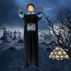 Bộ Trang Phục Hóa Trang Halloween Cương Thi Phán Quan Diêm Vương Dành Cho Người Lớn - Thời Trang Hóa Trang Độc Đáo