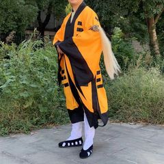 Trang phục Pháp sư Đạo Sĩ Lâm Chánh Anh - Áo Dài, Mũ & Bùa Tinh Tế Nhiều Màu Sắc cho Cosplay và Tiệc Hóa Trang
