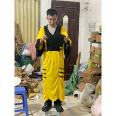 Trang phục Pháp sư Đạo Sĩ Lâm Chánh Anh - Áo Dài, Mũ & Bùa Tinh Tế Nhiều Màu Sắc cho Cosplay và Tiệc Hóa Trang