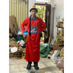Trang Phục Hóa Trang Halloween Cương Thi Dành Cho Người Lớn - 3 Màu Độc Đáo, Phù Hợp Tổ Chức Tiệc Hóa Trang