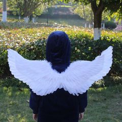 Cánh Thiên Thần Cosplay Đen Trắng Đỏ - Cánh Lông Vũ Hóa Trang Cho Trẻ Em và Người Lớn - Phù Hợp Tiệc Tùng