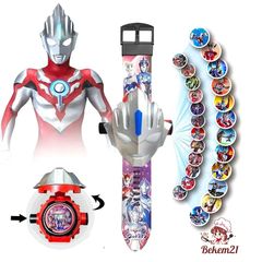 Đồng Hồ Điện Tử Chiếu Hình Công Chúa Anna Frozen - Đồng Hồ Hoạt Hình Dành Cho Học Sinh Tiểu Học, Thời Trang, Chất Lượng Cao