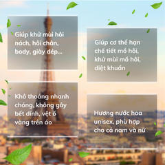 Xịt Khử Mùi Vfresh Hương Nước Hoa - Giải Pháp Khử Mùi Toàn Thân Dùng Cho Nam Nữ, Dịu Nhẹ Không Gây Kích Ứng Da, Lưu Hương Lâu Dài.