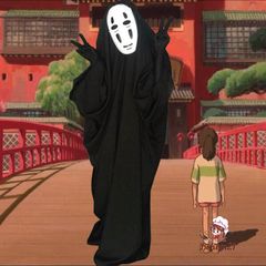 Bộ trang phục cosplay Vô Diện - Áo, bao tay, mặt nạ màu đen/tím cho fan anime - Thời trang lễ hội dành cho trẻ em và người lớn