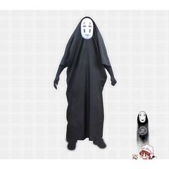 Bộ Trang Phục Cosplay Vô Diện Kaonashi - Áo Choàng, Mặt Nạ & Găng Tay Nhân Vật Hoạt Hình Spirited Away Cho Trẻ Em Và Người Lớn