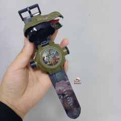 Đồng Hồ Đeo Tay Chiếu Hình 3D Nhân Vật Hoạt Hình Elsa, Kitty, Người Nhện - Quà Tặng Thú Vị Cho Bé Trai và Bé Gái
