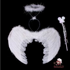 Cánh Thiên Thần Cosplay Trắng/Đen/Đỏ - Hóa Trang Halloween, Lễ Hội Dạ Hội, Đạo Cụ Biểu Diễn Cho Trẻ Em và Người Lớn