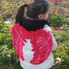 Cánh Thiên Thần Cosplay Trắng/Đen/Đỏ - Hóa Trang Halloween, Lễ Hội Dạ Hội, Đạo Cụ Biểu Diễn Cho Trẻ Em và Người Lớn