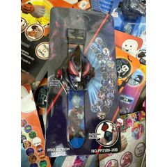 Đồng hồ điện tử 3D chiếu hình cho trẻ em - Ultraman, Người Nhện, My Little Pony - Quà tặng dễ thương cho bé gái và bé trai
