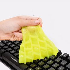 Gel Slime 200g Vệ Sinh Ô Tô & Bàn Phím - Gel Tái Sử Dụng Siêu Dính, Dễ Dàng Lau Chùi Khe Rãnh, Nội Thất Sạch Sẽ