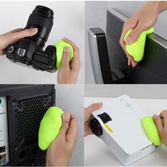 Gel Slime 200g Vệ Sinh Ô Tô & Bàn Phím - Gel Tái Sử Dụng Siêu Dính, Dễ Dàng Lau Chùi Khe Rãnh, Nội Thất Sạch Sẽ