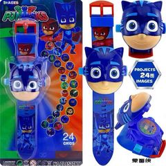 Đồng Hồ Chiếu Hình 3D Avengers - Đội Trưởng Mỹ, Người Nhện, Thor, Batman, Elsa, Siêu Nhân - Quà Tặng Đáng Yêu Cho Bé Gái Và Bé Trai