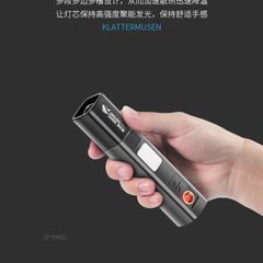 Đèn Pin SMILING SHARK Siêu Sáng SD-1017S Mini Chống Nước, Sạc USB - Đèn Cắm Trại, Đèn Khẩn Cấp, Đèn Để Đi Phượt