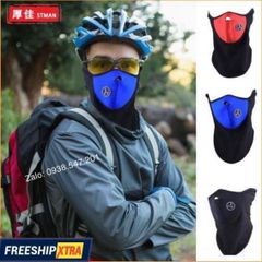 Khẩu Trang Ninja Bịt Mặt Đi Phượt Độc Đáo - Khẩu Trang Vải Nỉ Ấm Áp, Phụ Kiện Thời Trang Chất Cho Dân Phượt