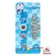 Đồng Hồ Điện Tử Chiếu Hoạt Hình 24 Hình YL025 - Đồng Hồ Phong Cách Hoạt Hình An Toàn và Thân Thiện Với Môi Trường