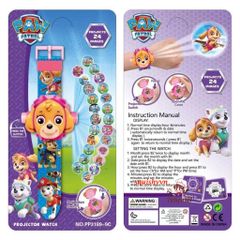 Đồng Hồ Điện Tử Chiếu Hoạt Hình 24 Hình YL025 - Đồng Hồ Phong Cách Hoạt Hình An Toàn và Thân Thiện Với Môi Trường