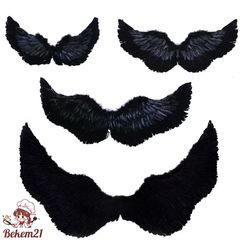 Cánh Thiên Thần Đen Đàn Hồi - Phụ Kiện Hóa Trang Dễ Thương Cho Trẻ Em và Người Lớn - Hoàn Hảo Cho Halloween và Tiệc Hóa Trang