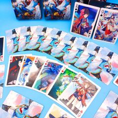 Bộ Bài Poker Hoạt Hình Dễ Thương Âm Dương Sư - Quà Tặng Cho Học Sinh 52 Lá Thẻ Bài Nổi Tiếng Manga & Anime