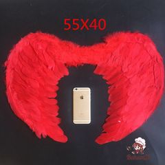 Bộ phụ kiện hóa trang thiên thần Halloween - Đôi cánh lông vũ trắng và băng đô, hoàn hảo cho tiệc tùng và cosplay