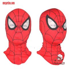 Mặt Nạ Hóa Trang Người Nhện Độc Đáo Cho Người Lớn & Trẻ Em - Phụ Kiện Thời Trang Đắm Chìm Trong Văn Hóa Siêu Anh Hùng