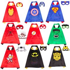 Trang Phục Hóa Trang Siêu Nhân Cho Bé - Đồ Hóa Trang Halloween Nhân Vật Marvel, Bao Gồm Quần Áo & Mặt Nạ, An Toàn, Thoáng Mát