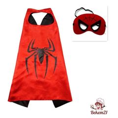 Bộ Quần Áo Siêu Nhân Người Nhện + Áo Choàng Trẻ Em - Đồ Chơi Hóa Trang Cho Bé Gái, Bé Trai 2-8 Tuổi