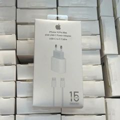 Bộ Sạc Nhanh 35W Chính Hãng Cho iPhone 16 Pro Max - Cổng Type C, Tốc Độ Sạc Nhanh, Tiện Dụng và Dễ Dàng Sử Dụng