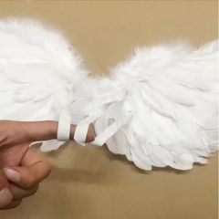 Cánh Thiên Thần COSPLAY Trắng - Kích Thước 80x60cm, Dụng Cụ Hóa Trang Tiệc Tùng, Đồ Chơi Trẻ Em và Người Lớn