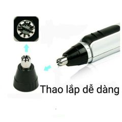 Máy Tỉa Lông Mũi Mini Bằng Thép Không Gỉ - Thiết Kế Nhỏ Gọn, An Toàn, Tiện Dụng Cho Du Lịch và Lưu Thông Hàng Ngày