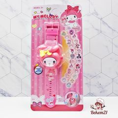 Đồng Hồ Chiếu Hình Paw Patrol - Chasing Characters Chase, Marshall, Rubble, Skye, LED Projector for Kids - Thú Vị, An Toàn, Giá Rẻ