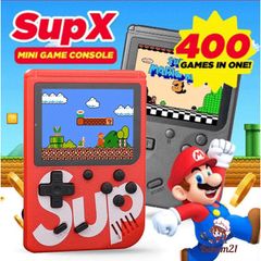 Máy Chơi Game Cầm Tay SUP 400 In 1 - trò chơi cổ điển Mario, Contra, nhiều màu sắc, hỗ trợ TV, quà tặng tuổi thơ tuyệt vời