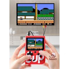 Máy Chơi Game Cầm Tay SUP 400 In 1 - trò chơi cổ điển Mario, Contra, nhiều màu sắc, hỗ trợ TV, quà tặng tuổi thơ tuyệt vời