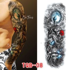 Hình Xăm Dán Chống Thấm Nước Tạm Thời Cho Tay - Đơn Giản, Đẹp, Thay Đổi Dễ Dàng, Không Đau, Dễ Dán và Gỡ Ra