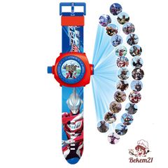 Đồng Hồ Chiếu 3D Kỹ Thuật Số Minnie Frozen Hoạt Hình cho Bé - Đồ Chơi Giáo Dục, Quà Tặng Sinh Nhật Tuyệt Vời
