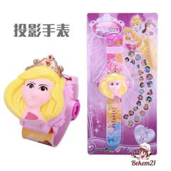 Đồng Hồ Chiếu 3D Kỹ Thuật Số Minnie Frozen Hoạt Hình cho Bé - Đồ Chơi Giáo Dục, Quà Tặng Sinh Nhật Tuyệt Vời