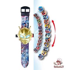 Đồng Hồ Chiếu 3D Kỹ Thuật Số Minnie Frozen Hoạt Hình cho Bé - Đồ Chơi Giáo Dục, Quà Tặng Sinh Nhật Tuyệt Vời
