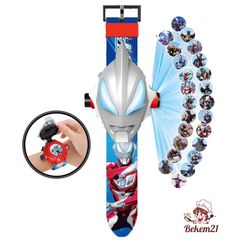 Đồng Hồ Chiếu 3D Kỹ Thuật Số Minnie Frozen Hoạt Hình cho Bé - Đồ Chơi Giáo Dục, Quà Tặng Sinh Nhật Tuyệt Vời