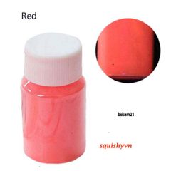 Hũ Bột Dạ Quang Nhuộm Resin Phát Sáng Trong Tối - Trang Sức Độc Đáo Có 12 Màu Tùy Chọn, Thích Hợp Cho Nghệ Thuật và Làm Móng