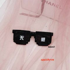 Kính Thug Life 6 Chấm Nhiều Màu - Kính Mắt Gương Siêu Ngầu, Phụ Kiện Gamer Độc Đáo, Thời Trang Trẻ Trung
