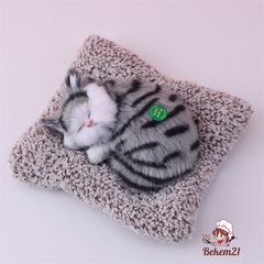 Thú Bông Chó Mèo Than Hoạt Tính - Đồ Trang Trí Xe Ô Tô & Bàn Làm Việc Dễ Thương, Khử Mùi, Giữ Không Khí Trong Lành