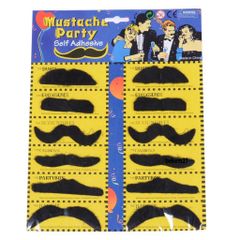 Râu Giả Đen Hóa Trang - 50 Kiểu Độc Đáo Thích Hợp Cho Tiệc Halloween, Giáng Sinh, Sinh Nhật - Dễ Dàng Sử Dụng, Tặng Voucher 100K