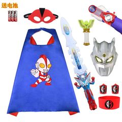 Bộ Trang Phục Người Nhện Spider-Man cho Bé Trai - Kèm Mặt Nạ và Gậy Âm Thanh LED Cosplay Siêu Anh Hùng
