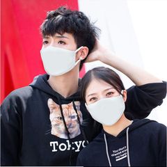 Khẩu Trang Cotton Đen Trơn Hàn Quốc - Khẩu Trang Chống Bụi và Nắng, Thiết Kế Đơn Giản, Giá Tiết Kiệm